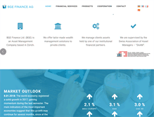 Tablet Screenshot of bge-finance.com
